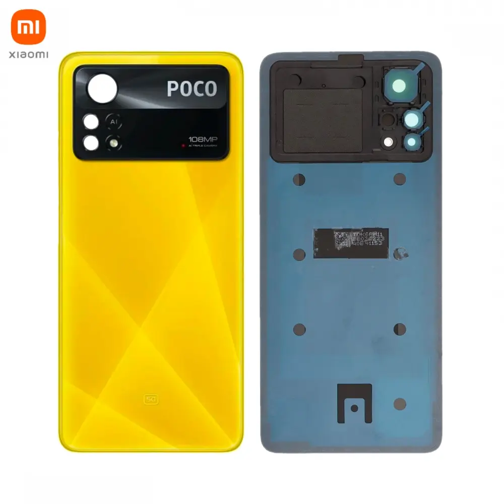 BACKCOVER XIAOMI POCO X4 PRO 5G YELLOW