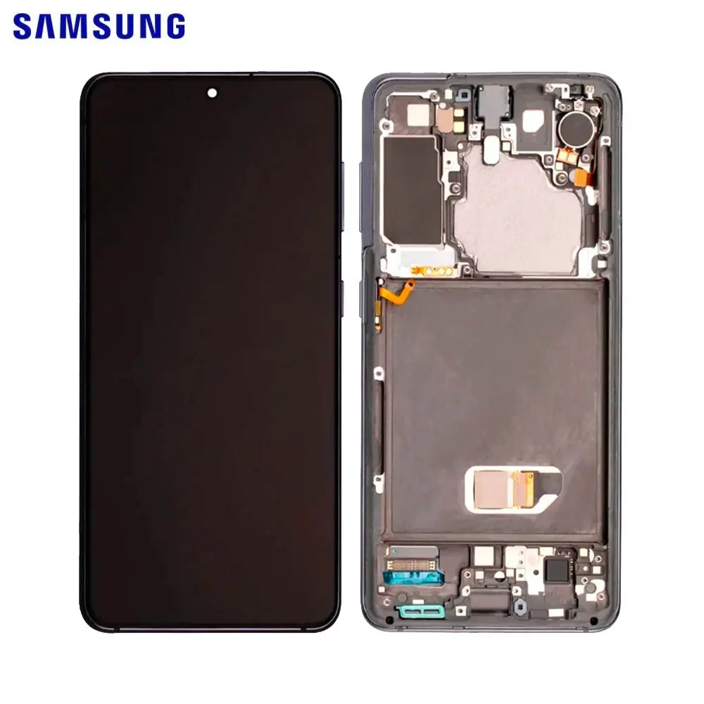 SAMSUNG DISPLAY SM-G991 S21 5G 2021 Phantom GRAY NO CAMERA ASSEMBLATO