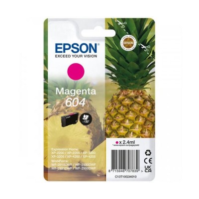 EPSON CARTUCCIA ORIGINALE T604 (C13T10G34010) MAGENTA