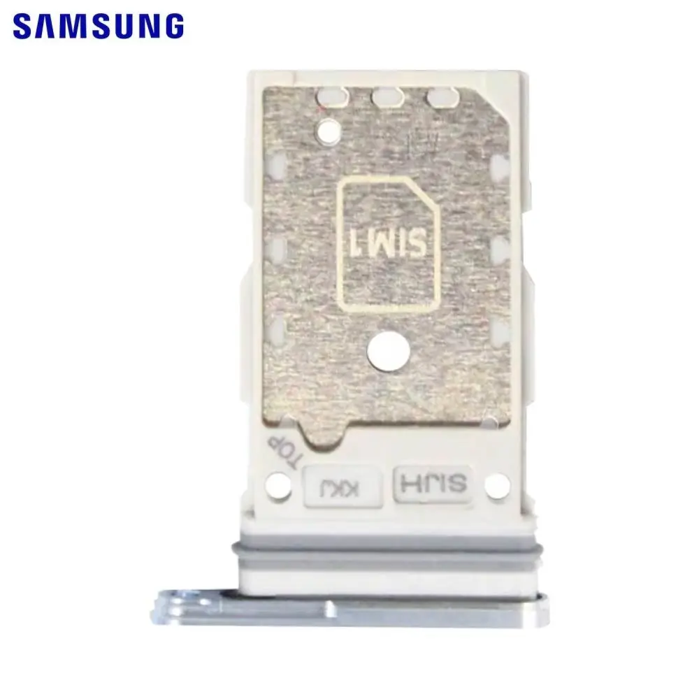 SAMSUNG S908B GALAXY S22 ULTRA SIM TRAY DS PHANTOM WHITE