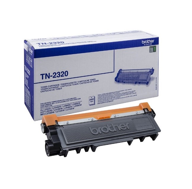 BROTHER TONER ORIGINALE TN2320 NERO