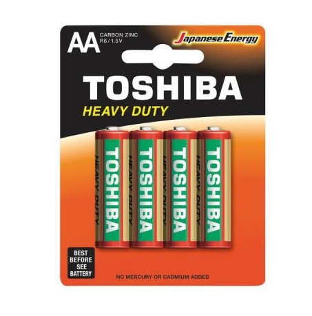 TOSHIBA BATTERIE STILO R6KG AA CONF.4 PZ (R6KG-BP-4C)