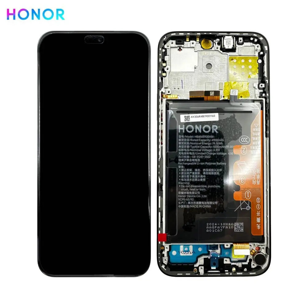 HONOR DISPLAY X8C WITH FRAME AND BATTERY MIDNIGHT BLACK
