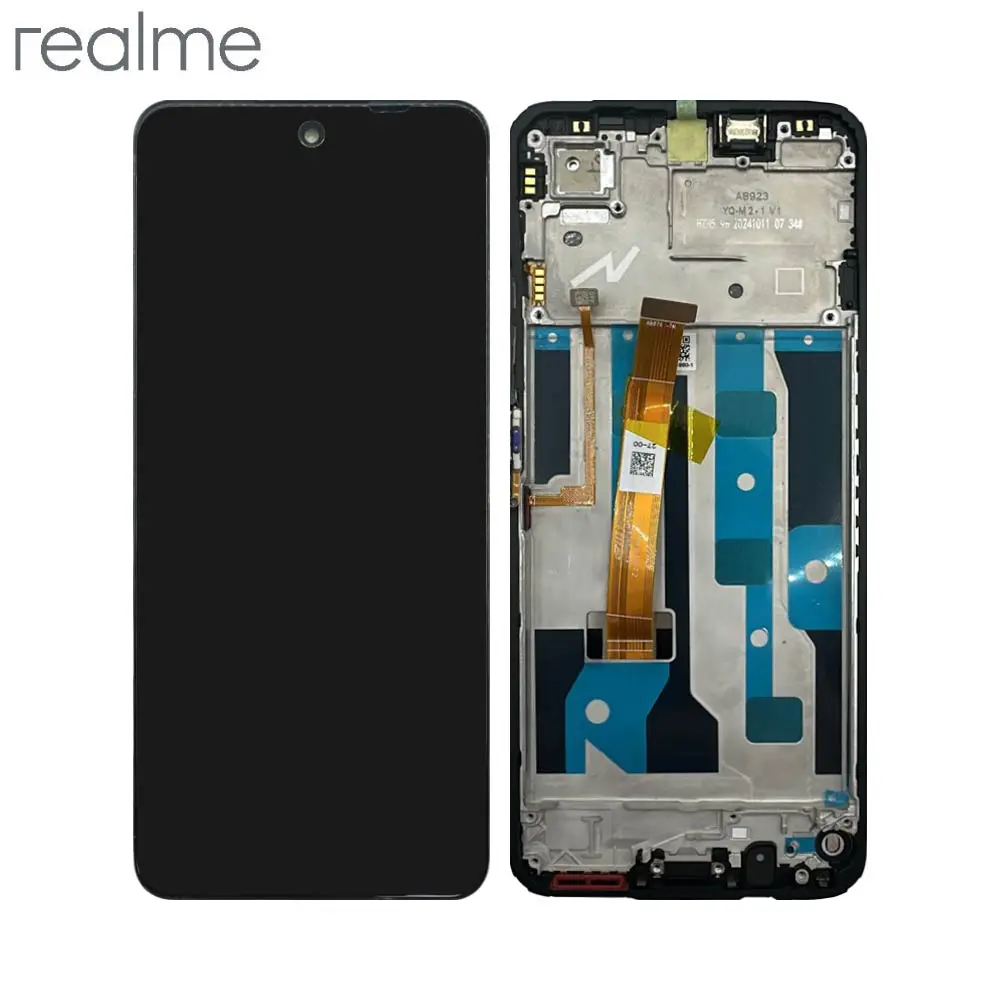 REALME DISPLAY C75  WITH FRAME STORM BLACK