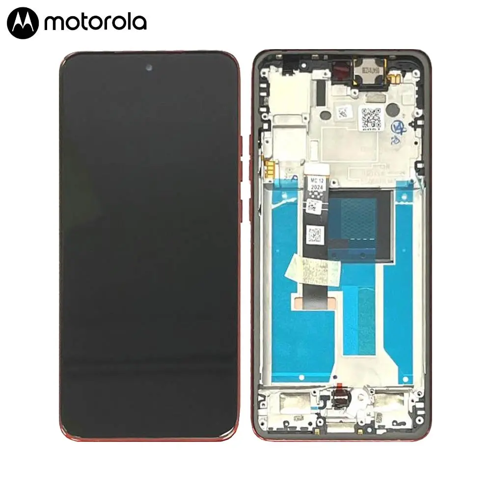 MOTOROLA DISPLAY XT2409 EDGE 50 NEO  WITH FRAME RED