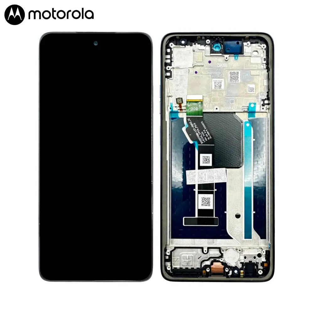 MOTOROLA DISPLAY  MOTO XT2529 G56 WITH FRAME BLACK OYSTER