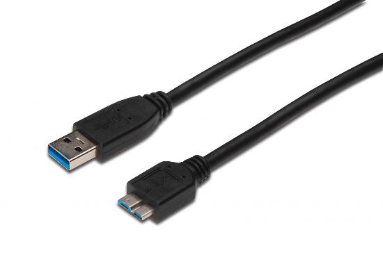 DIGITUS CAVO USB 3.0 A - MICRO USB B 0.25MT (AK-300117-003-S)