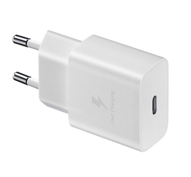 SAMSUNG CARICABATTERIE USB-C 15W FAST CHARGE (EP-T1510NWEGEU) BIANCO