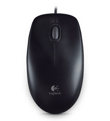 LOGITECH MOUSE OTTICO B100 NERO USB (910-003357)
