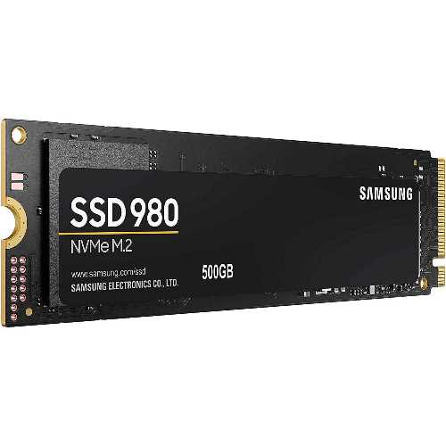 SAMSUNG HARD DISK SSD 500GB 980 M.2 (MZ-V8V500BW) NVME