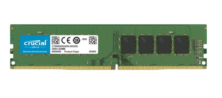 CRUCIAL MEMORIA DDR4 8 GB PC3200 MHZ (1X8) (CT8G4DFRA32A)
