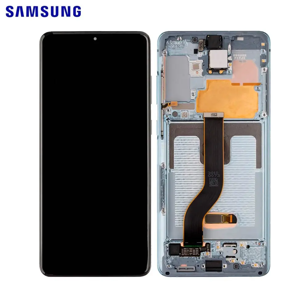 SAMSUNG DISPLAY SM-G985/G986 S20 plus 4G/5G 2020 BLUE CLOUD NO CAMERA REFURBISHED