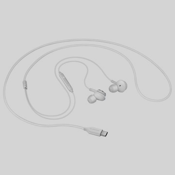 SAMSUNG AURICOLARI EO-IC100BWEGEU CON CONNETTORE TIPO C - BIANCO
