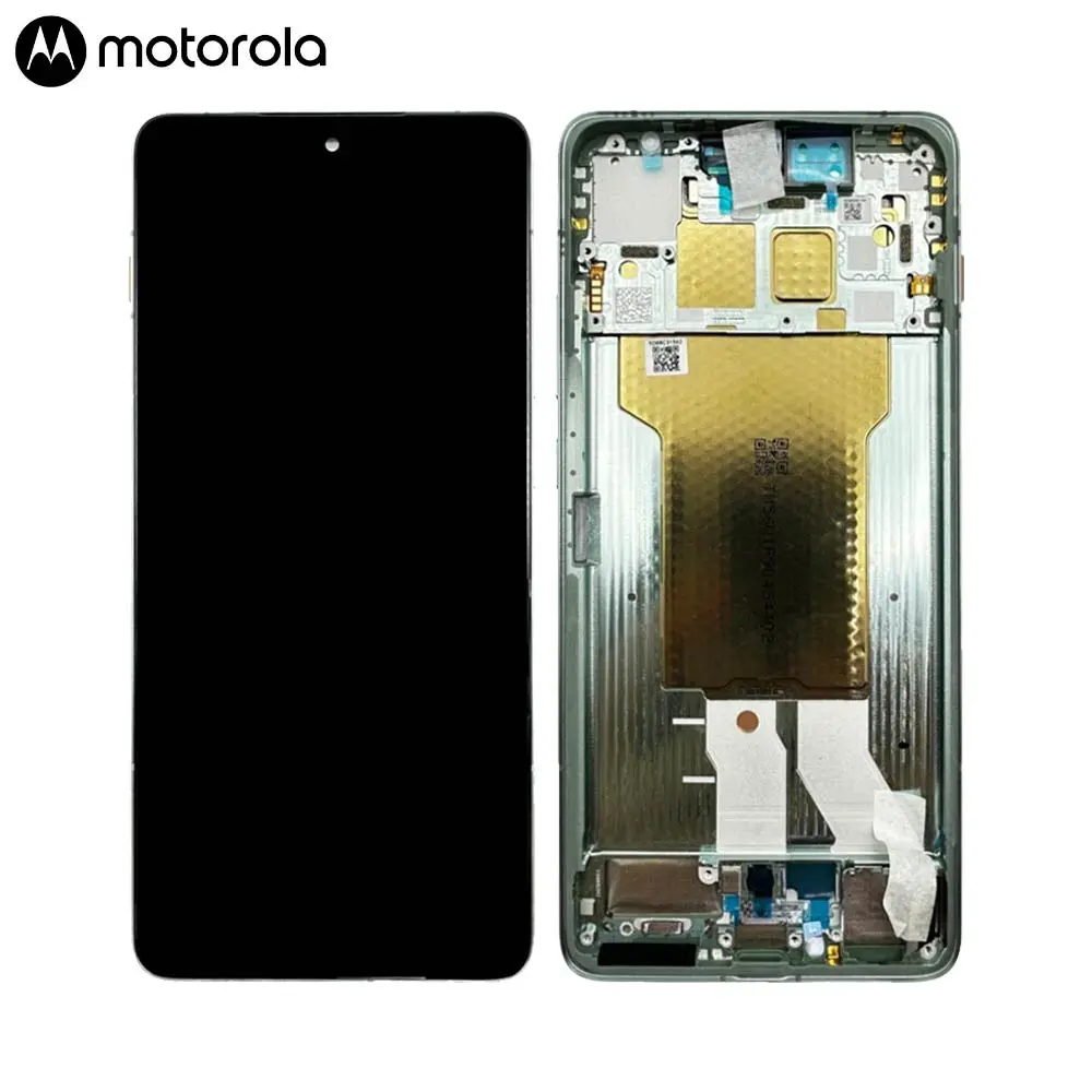 MOTOROLA DISPLAY  XT2601 EDGE 70  WITH FRAME BRONZE GREEN