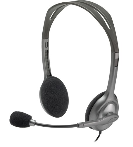 LOGITECH CUFFIE HEADSET H111 (981-000593)