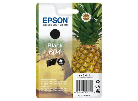 EPSON CARTUCCIA ORIGINALE T604 (C13T10G14010) NERO