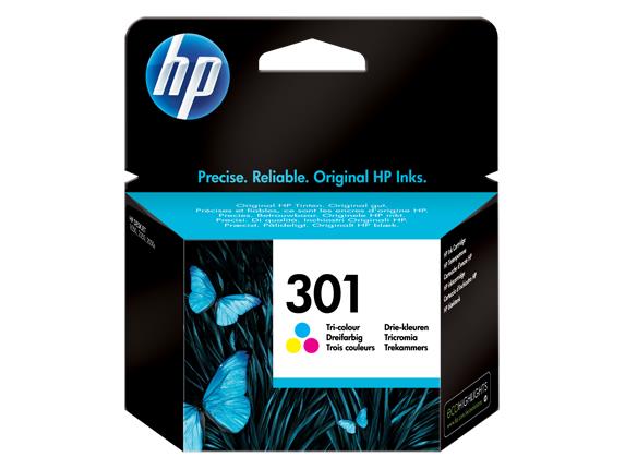 HP CARTUCCIA ORIGINALE CH562EE N.301 COLORE