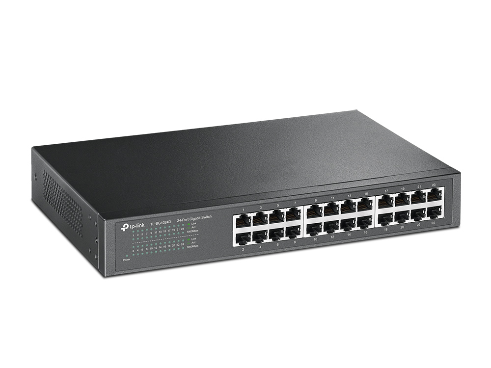 TP-LINK SWITCH RETE 24 PORTE 10/100/1000 TL-SG1024D