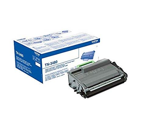 BROTHER TONER ORIGINALE TN3480 NERO