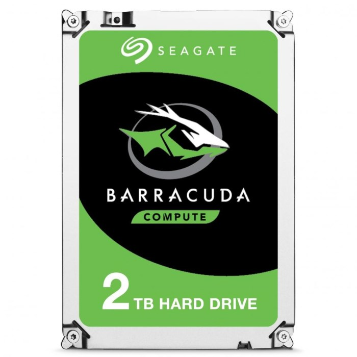 SEAGATE HARD DISK BARRACUDA 2 TB SATA 3 3.5" (ST2000DM008)