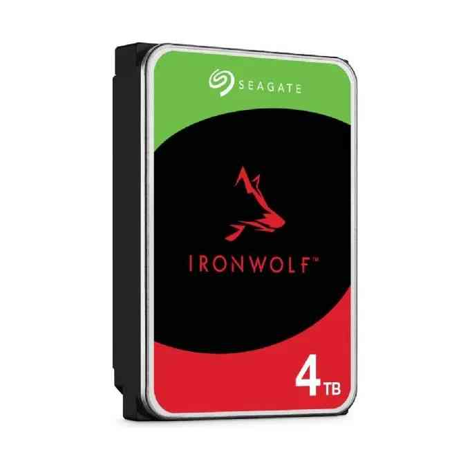 SEAGATE HARD DISK 4 TB IRONWOLF SATA 3 3.5" NAS (ST4000VN006)